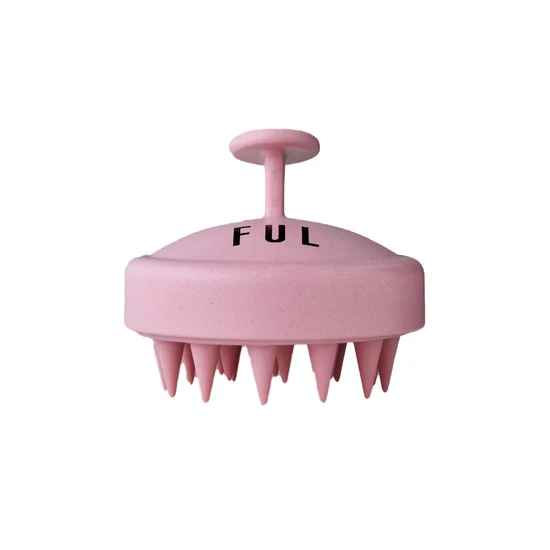 Ful Scalp Massager Shampoo Brush Pink