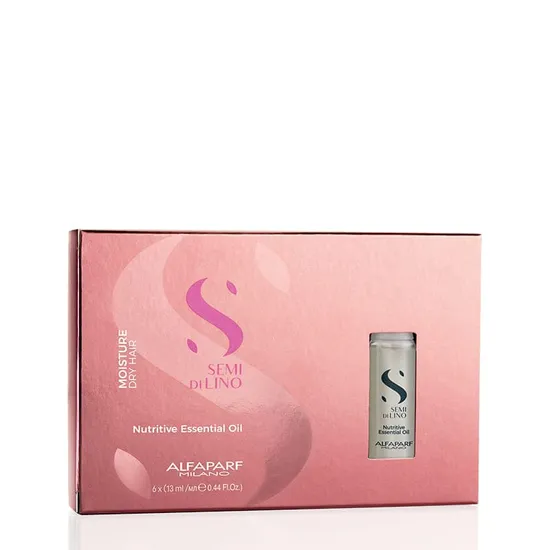 Alfaparf Milano Semi Di Lino Moisture Nutritive Essential Oil (6x13ml) - Image 3