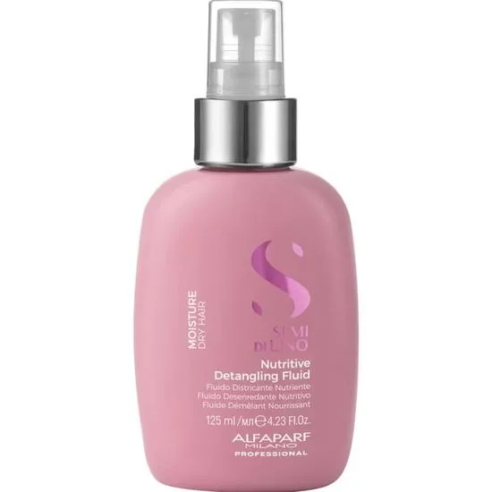 Alfaparf Milano Unisex Semi Di Lino Moisture Detangling Fluid - For Dry Hair - Smooths Knots - 125Ml - Luxurious Look - Image 7