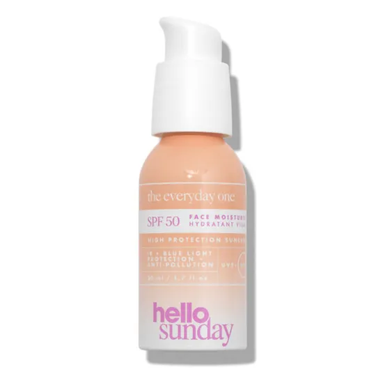 Hello Sunday The Everyday One Non-Nomodogenic Mineral Face Moisturiser SPF 50 70ml - Image 4