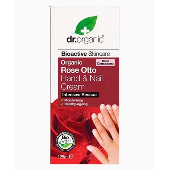 Dr. Organic Bioactive Skin Care Organic Rose Otto Hand & Nail Cream