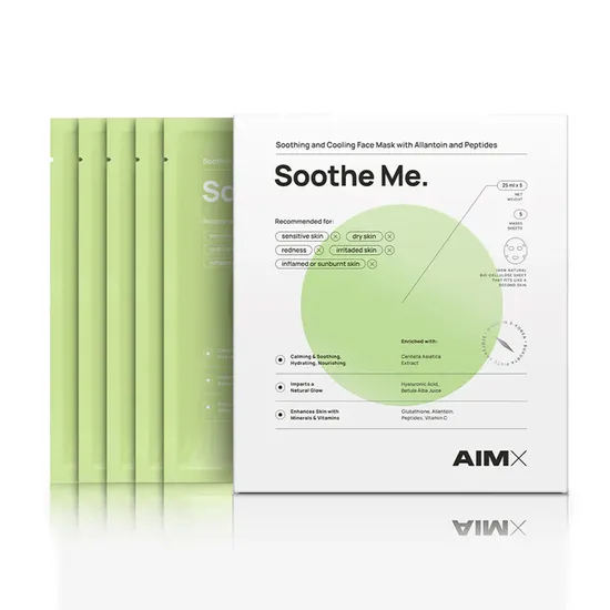 AimX Soothe Me Soothing Sheet Mask With Peptides