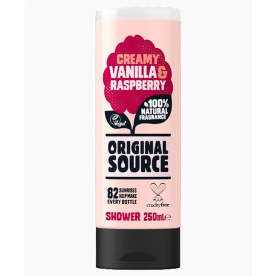 Original Source Creamy Vanilla & Raspberry Shower Gel