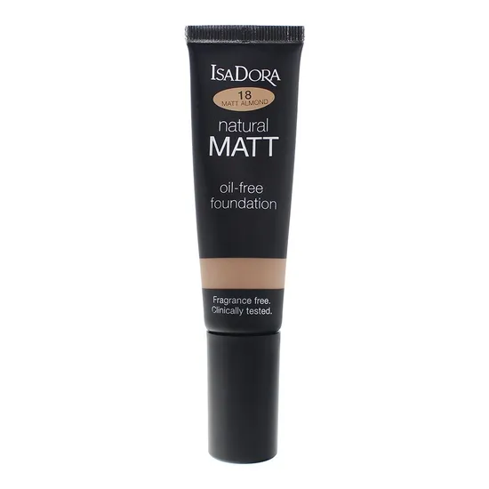 Isadora Natural Matte Oil-Free Foundation Matte 18/Almond