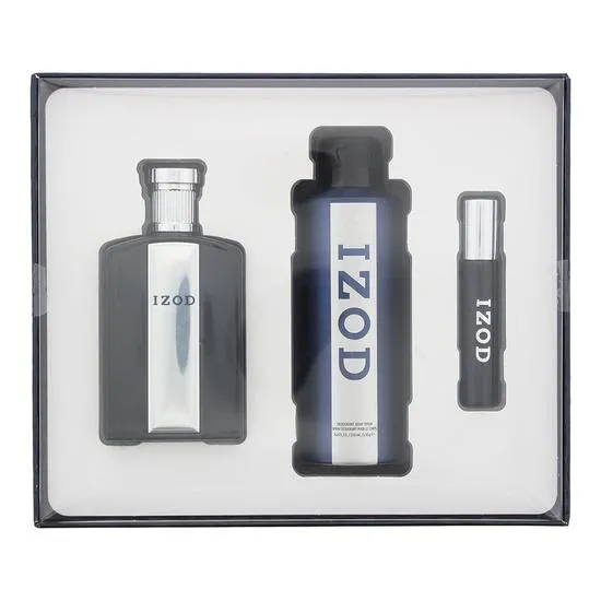 Izod Gift Set 125ml Eau De Toilette + 15ml Eau De Toilette + 200ml Body Spray