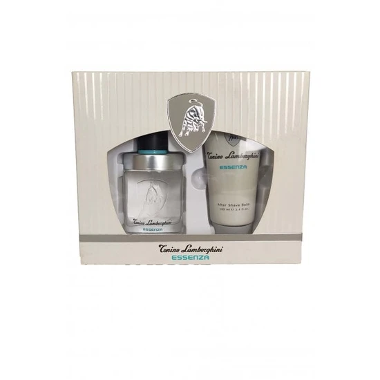 Lamborghini Essenza Gift Set 40ml Eau De Toilette + 100ml Aftershave Balm