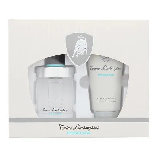 Lamborghini Essenza Gift Set 40ml Eau De Toilette + 100ml Aftershave Balm