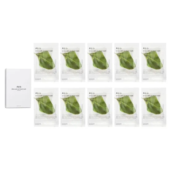 Abib Mild Acidic pH Sheet Mask Heartleaf Fit