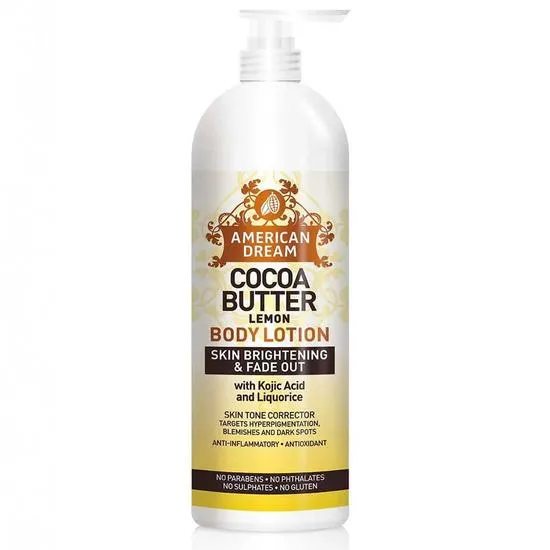 American Dream Cocoa Butter Lemon Body Lotion