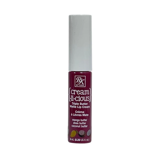 Kiss Cream Li Cious Triple Butter Matte Lip Cream