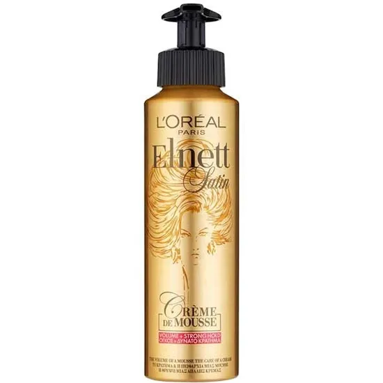 L'Oréal Professionnel Elnett Satin Volume Creme De Mousse