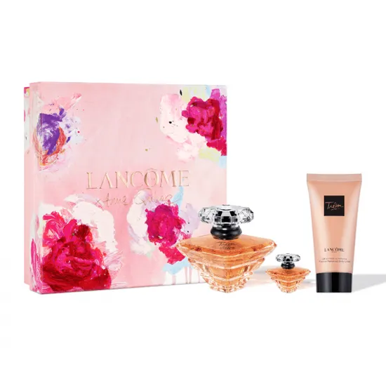 Lancôme Tresor 30ml Eau De Parfum + 7.5ml Eau De Parfum + 50ml B/L Set