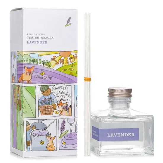 Daily Aroma Japan Tsutsu Uraura Deodorant Reed Diffuser Lavender