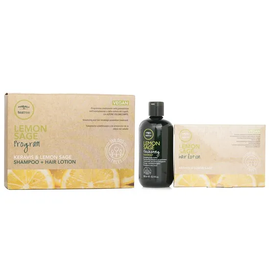 Paul Mitchell Tea Tree Lemon Sage Programme Set: Shampoo + Hair Lotion