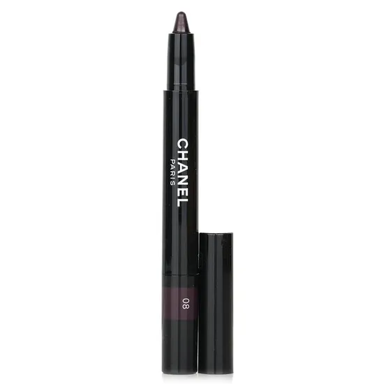 Chanel Stylo Ombre Et Contour (Eyeshadow/Liner/Khol) - # 08 Rouge Noir 0.8G/0.02Oz - Image 3
