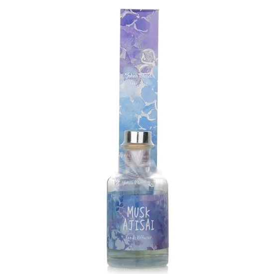 John's Blend Reed Diffuser Musk Ajisai