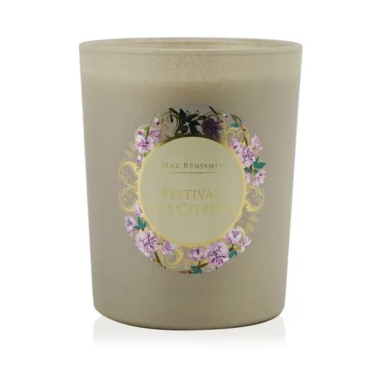 Max Benjamin Provence Candle Festival Des Citrons