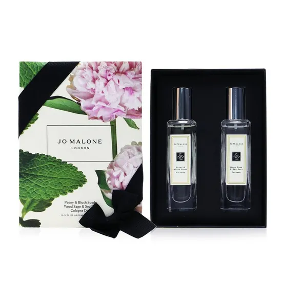 Jo Malone London Peony & Blush Suede & Wood Sage & Sea Salt Cologne Duo Set