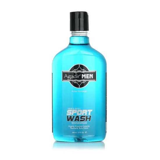 Agadir Argan Oil Men Active Recharge Hair & Body Sport Wash
