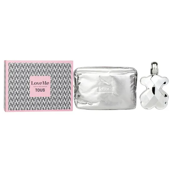 Tous Love Me The Silver Parfum Coffert : Eau De Perfum + Bag