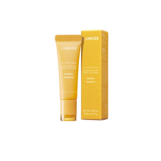 Laneige Lip Glowy Balm Mango: Hydrate, Glossy, Lightweight, Moisturize & Tint With Shea Butter - Image 3