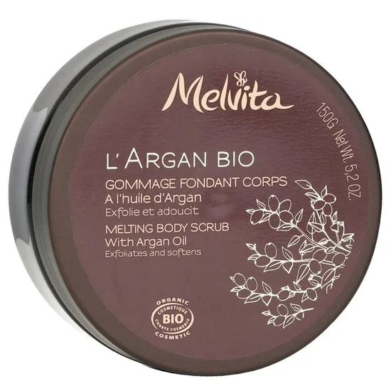 Melvita L'Argan Bio Melting Body Scrub With Argan Oil