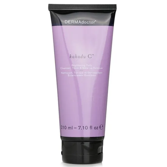 DERMAdoctor Kakadu C Brightening Daily Cleanser, Toner & Makeup Remover