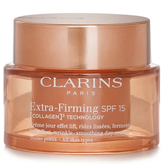Clarins Extra-Firming SPF 15 Anti-Aging Day Face Cream All Skin Types 50ml - Image 6