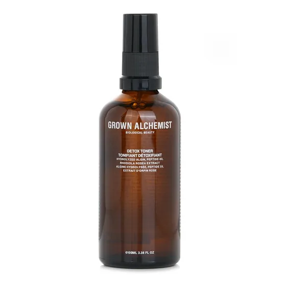 Grown Alchemist Detox Toner Hydrolyzed Algin, Peptide-33 & Rhodiola Rosea Extract 100Ml
