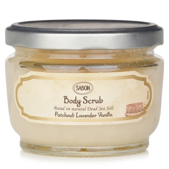 Sabon Body Scrub Patchouli Lavender Vanilla