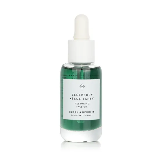 Björk & Berries Blueberry+ Blue Tansy Restoring Face Oil