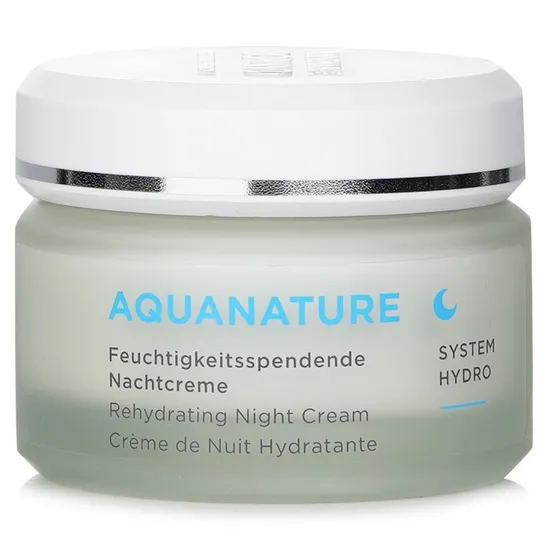 Annemarie Borlind Aquanature System Hydro Rehydrating Night Cream For Dehydrated Skin