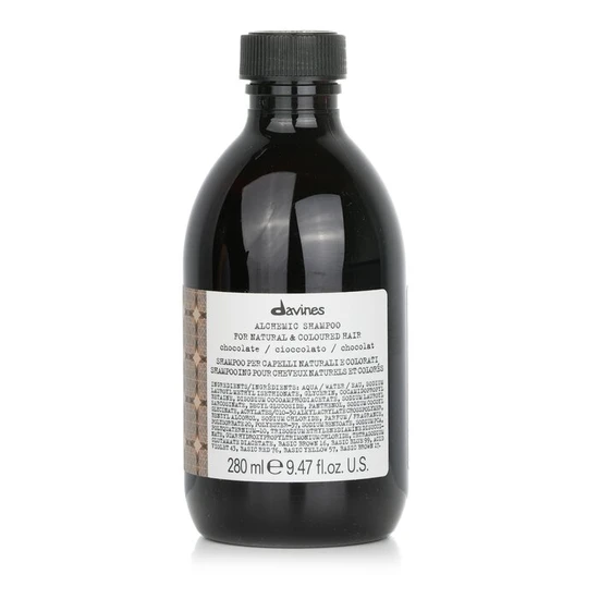 Davines Unisex Dark/Brown/Black Alchemic Chocolate Shampoo 280Ml - Luxurious Look - Image 6