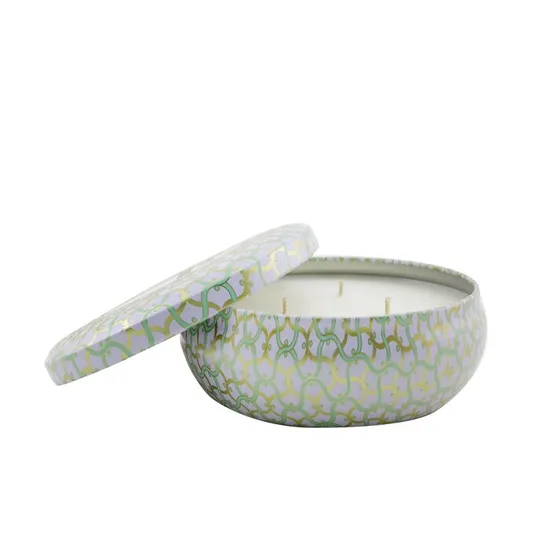 VOLUSPA 3 Wick Decorative Tin Candle Laguna