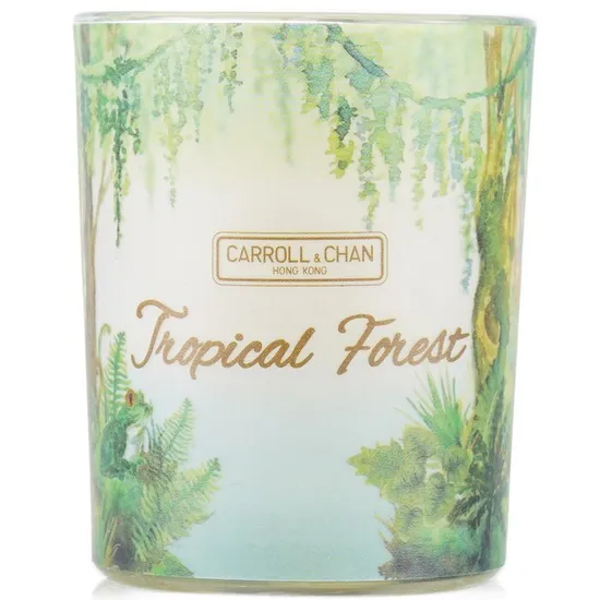 Carroll & Chan 100% Beeswax Votive Candle Tropical Forest