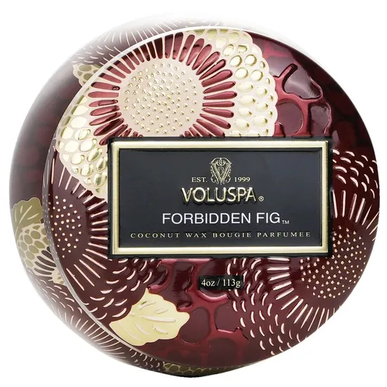 VOLUSPA Mini Tin Candle Forbidden Fig