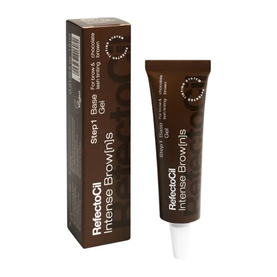 RefectoCil Intense Browns Base Gel Chocolate Brown 15ml - Image 2