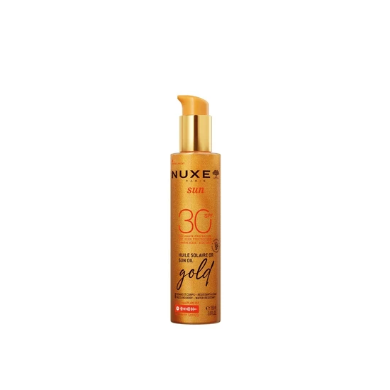 Nuxe Sun Oil Gold Shimmery High Protection SPF 30