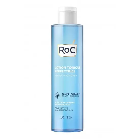 RoC Skin Care Perfecting Toner Tones Refreshes Inc Senstive