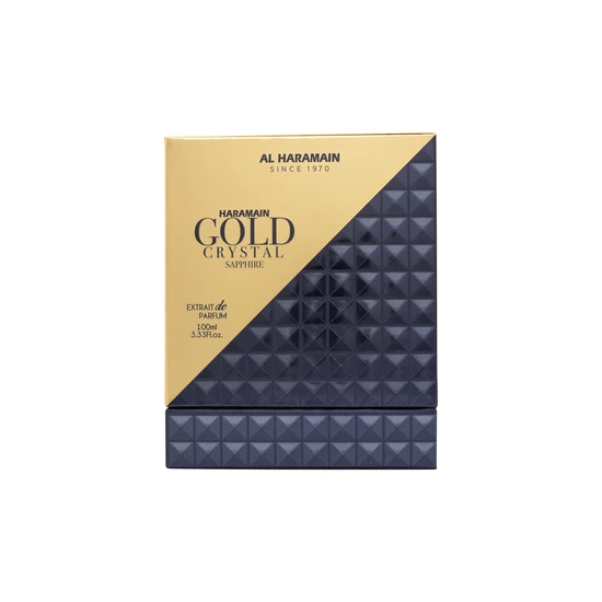 Al Haramain Gold Crystal Sapphire Extrait De Parfum