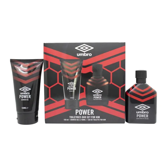 Umbro Power Gift Set 100ml Eau De Toilette + 150ml Body Wash