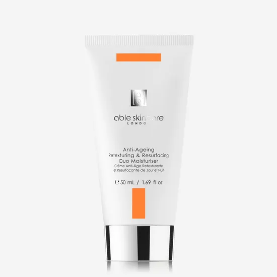 Able Anti-Ageing Retexturing & Resurfacing Duo Moisturiser
