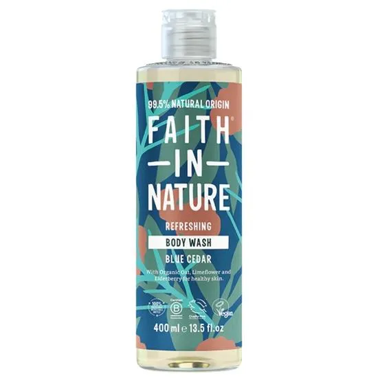 Faith in Nature Blue Cedar Body Wash