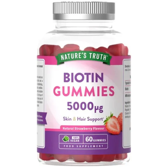 Nature's Truth Biotin 5000ug Gummies