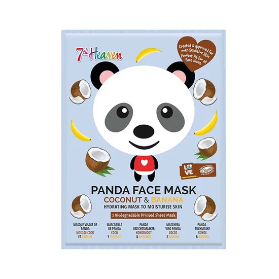 Montagne Jeunesse 7th Heaven Coconut & Banana Panda Face Mask