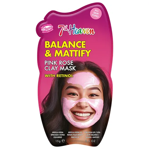 Montagne Jeunesse 7th Heaven Balance & Mattify Pink Rose Clay Mask