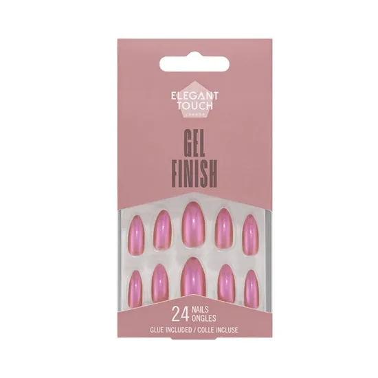 Elegant Touch Gel Finish False Nails