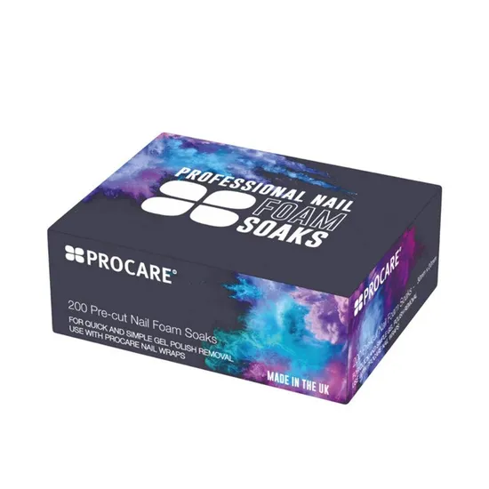 ProCare Professional Pre Cut Nail Foam Soaks