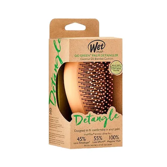 Wet Brush Go Green Coconut Oil Blended Cushion Palm Detangler