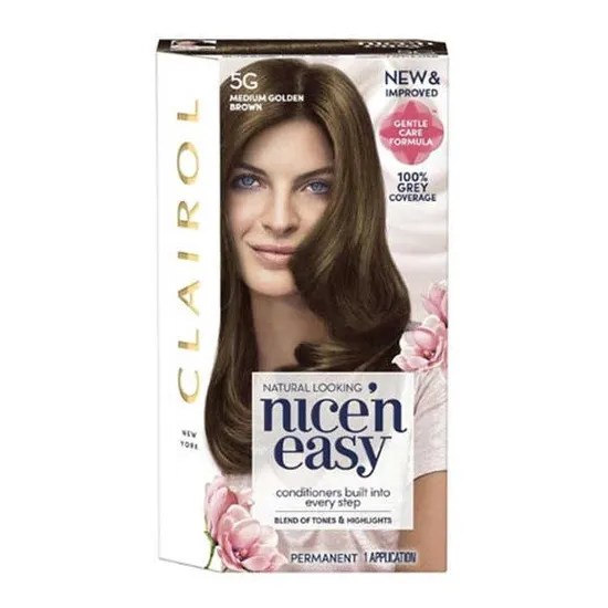 Clairol Nice'n Easy Crème Natural Looking Oil Permanent Hair Dye Infused - Image 3